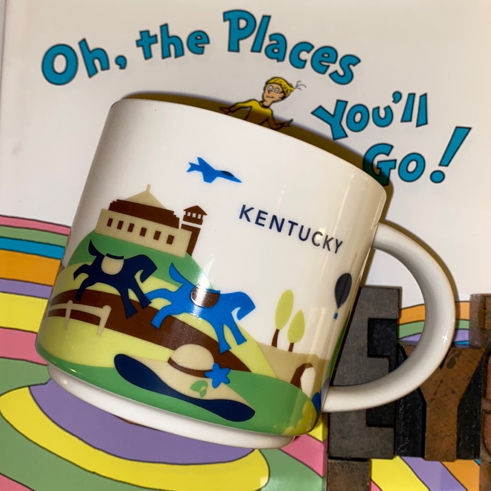 🆕☕️🧜‍♀️STARBUCKS ‘YOU ARE HERE’ Coffee Mug - KENTUCKY